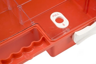 metalen Nauwkeurigheid Bulk Verbandtrommel Heka Multi A LEEG | Lege verbandkoffer | EHBO-kit